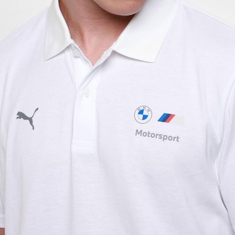 Camisa polo puma bmw mms ess masculina