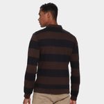 Camisa polo manga longa calvin klein rugby masculina