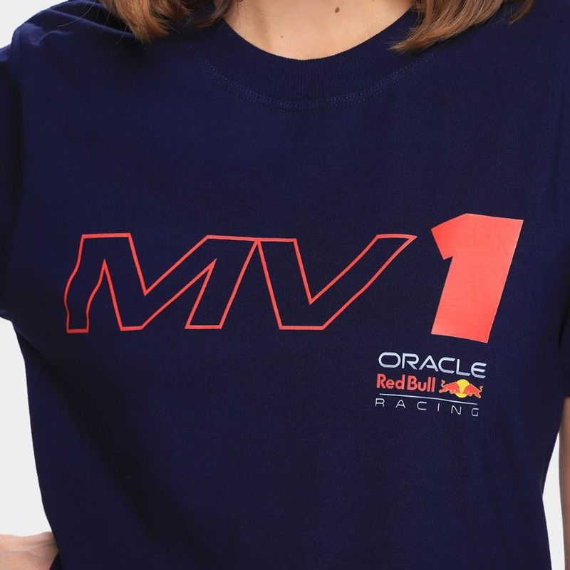 Camiseta red bull mv1 unissex