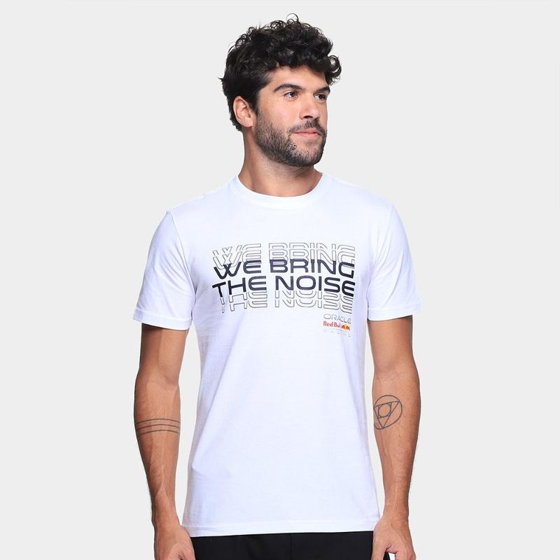 Camiseta red bull we bring the noise