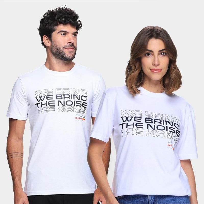 Camiseta red bull we bring the noise