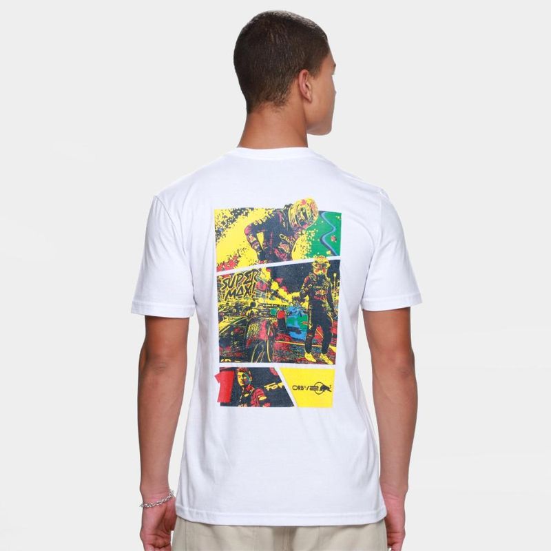 Camiseta red bull super max unissex