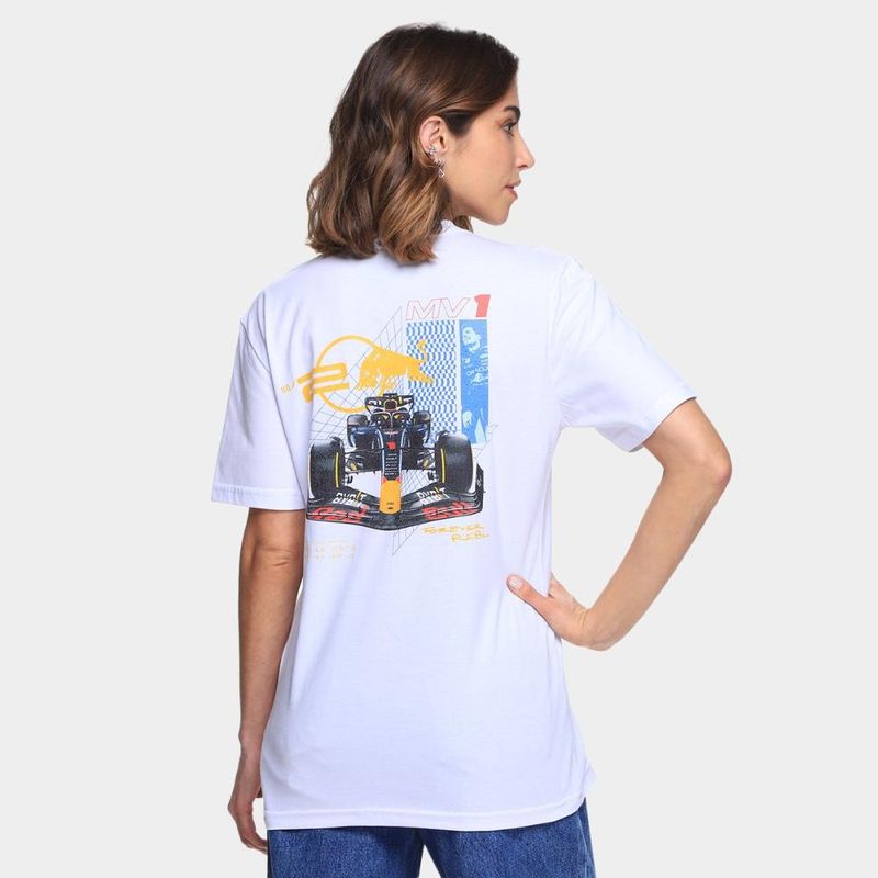 Camiseta red bull rb20 max unissex