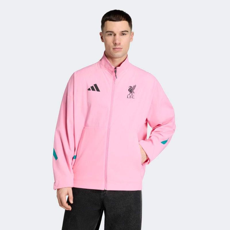 Jaqueta liverpool 26/27 adidas hino masculina