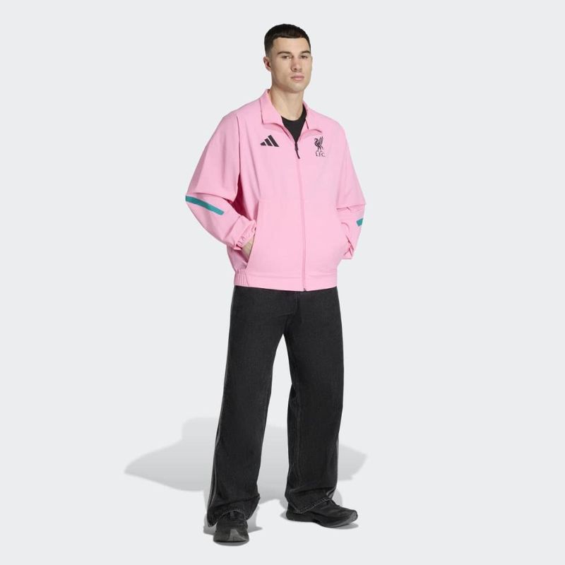 Jaqueta liverpool 26/27 adidas hino masculina
