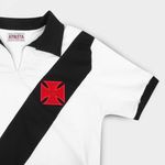 Camisa polo retrô vasco 1960 athleta masculina