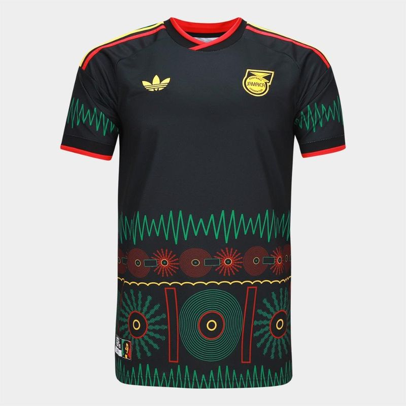 Camisa seleção jamaica away torcedor 2026 s/n adidas masculina
