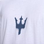 Camiseta slim osklen rough tridente spray masculina