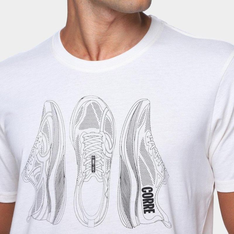 Camiseta olympikus comfy corre masculina