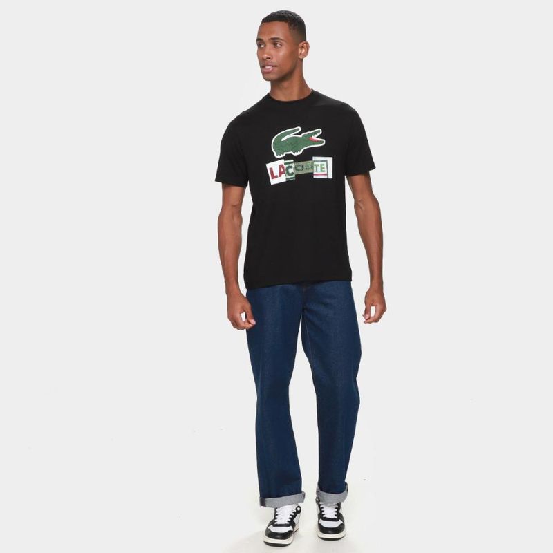 Camiseta lacoste casual masculina