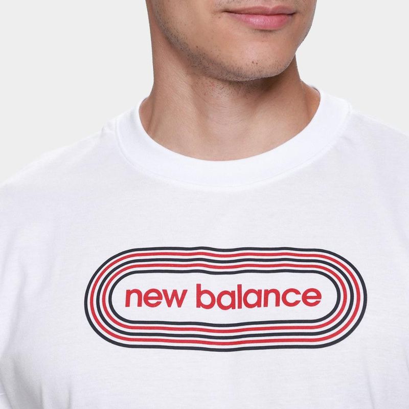 Camiseta new balance track masculina