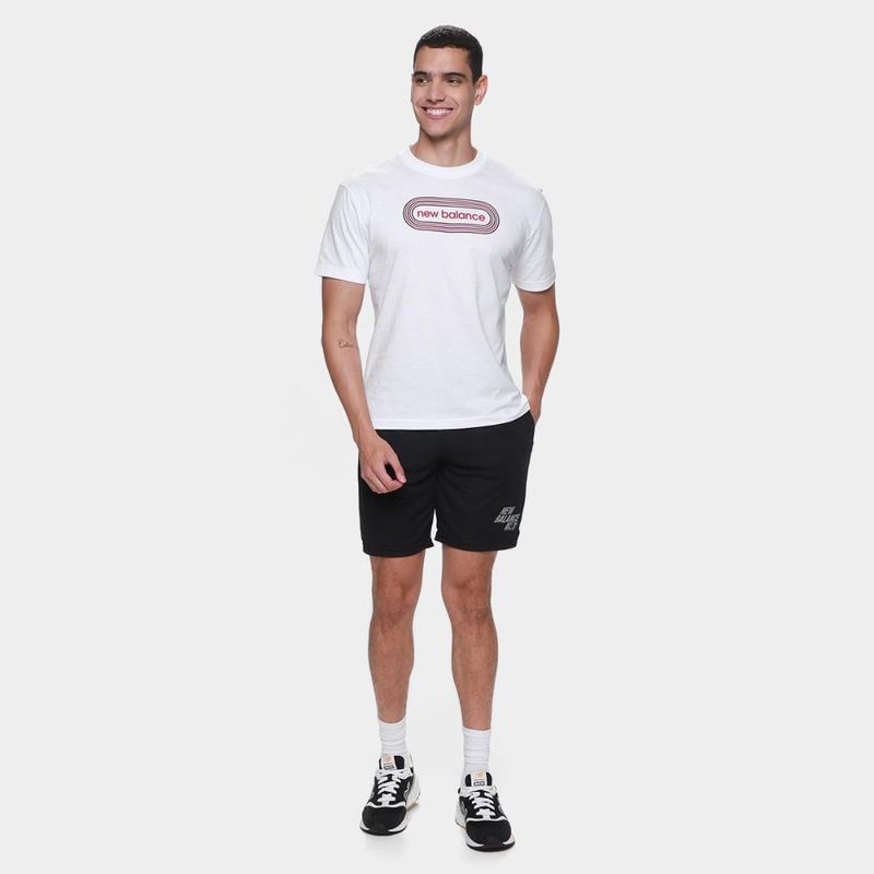 Camiseta new balance track masculina