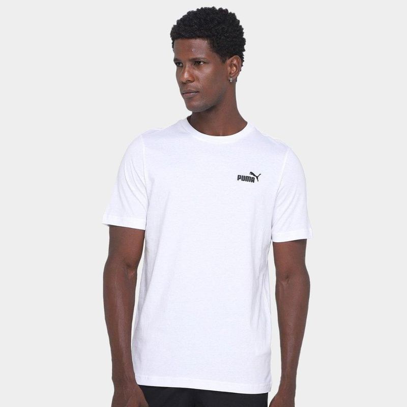 Camiseta puma small n 1 logo masculina