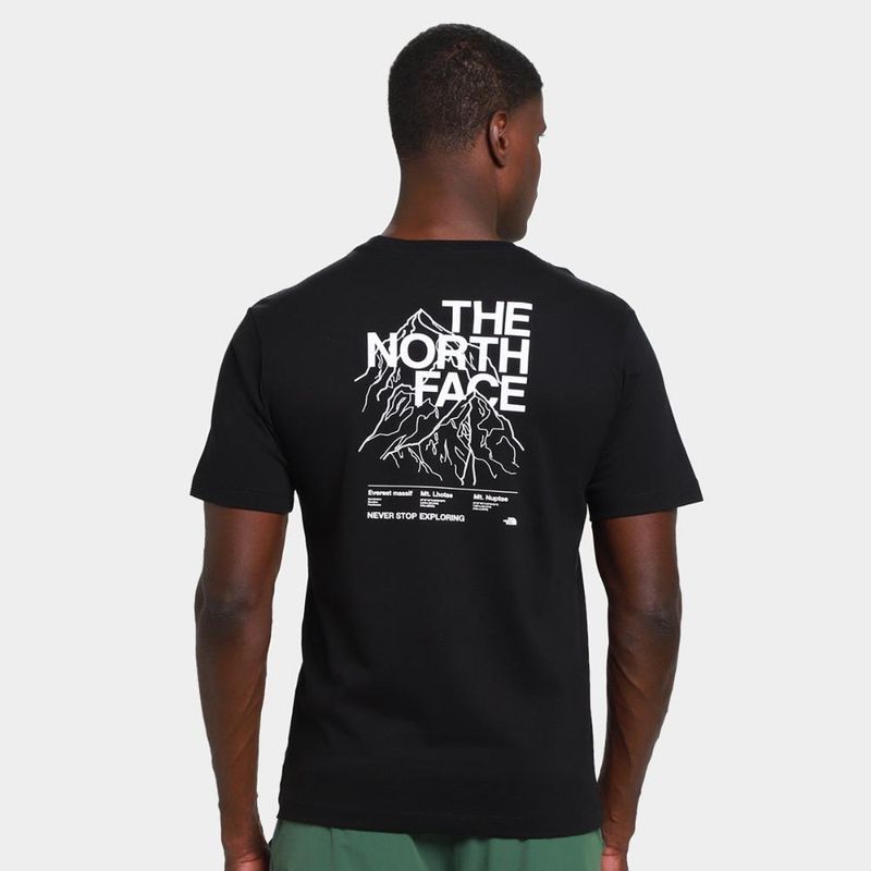 Camiseta the nort face evolution half dome mtn