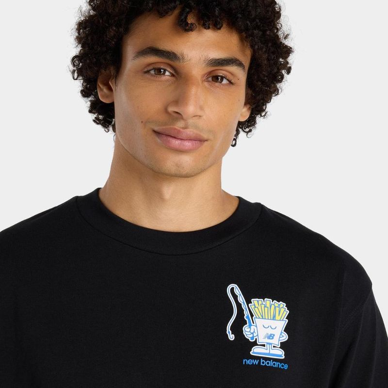 Camiseta new balance fish and chips masculina