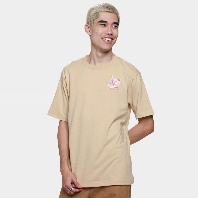 Camiseta new balance ramen masculina