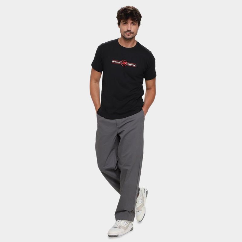 Camiseta new balance logo belt masculina