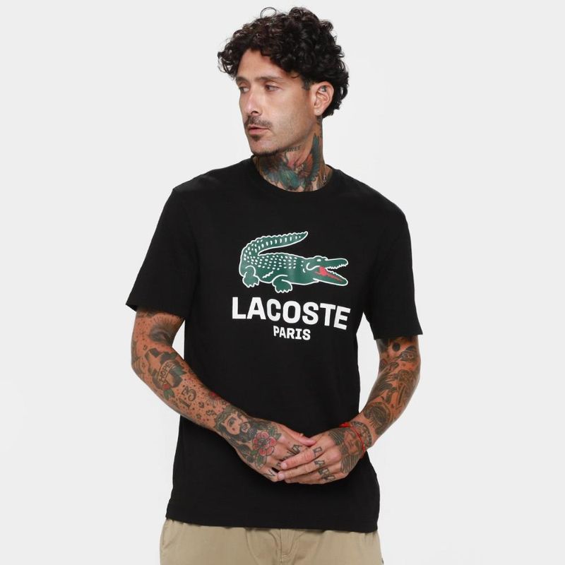 Camiseta lacoste casual masculina