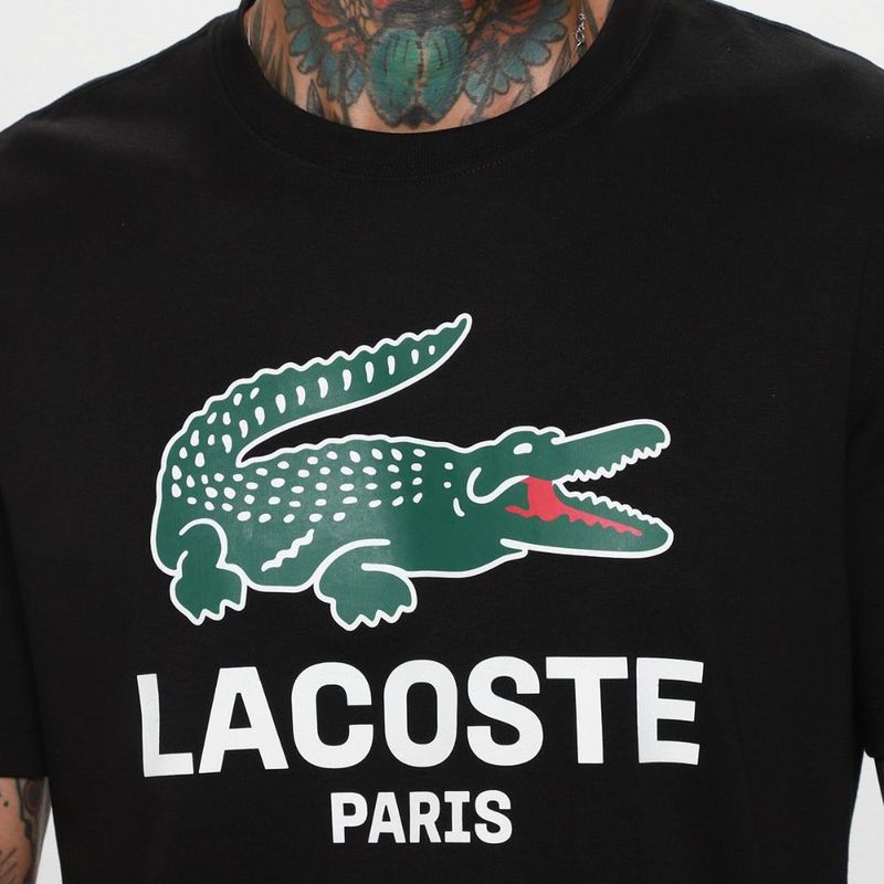 Camiseta lacoste casual masculina