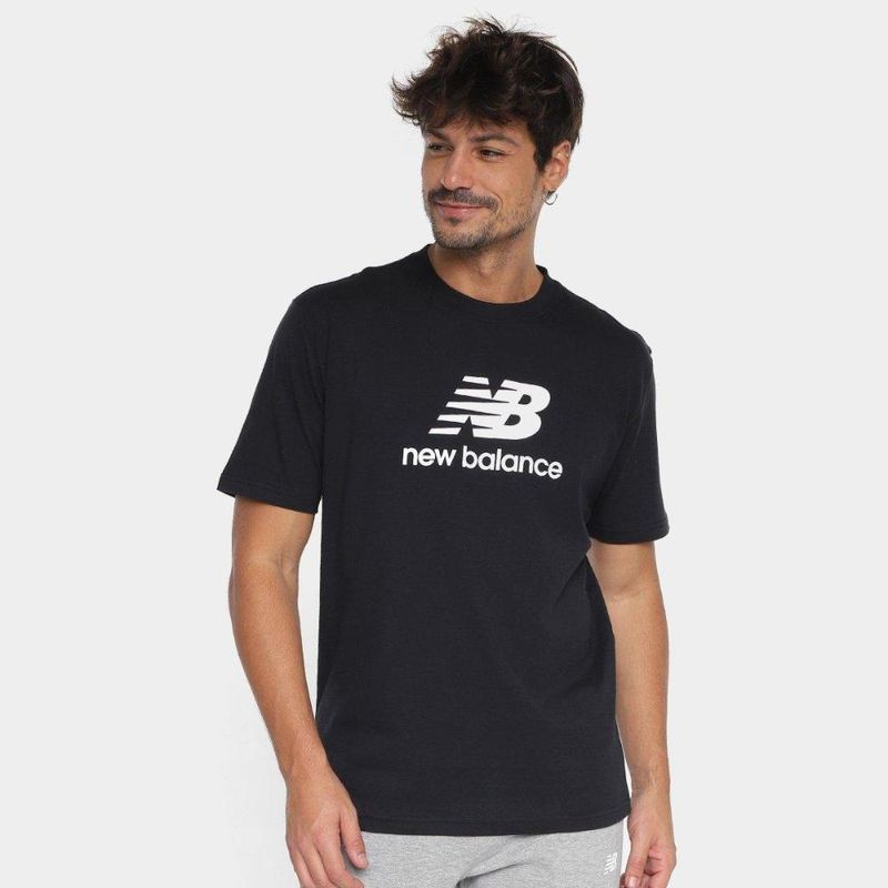 Camiseta new balance essentials masculina