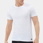 Kit camiseta adidas básicas 3 peças masculino