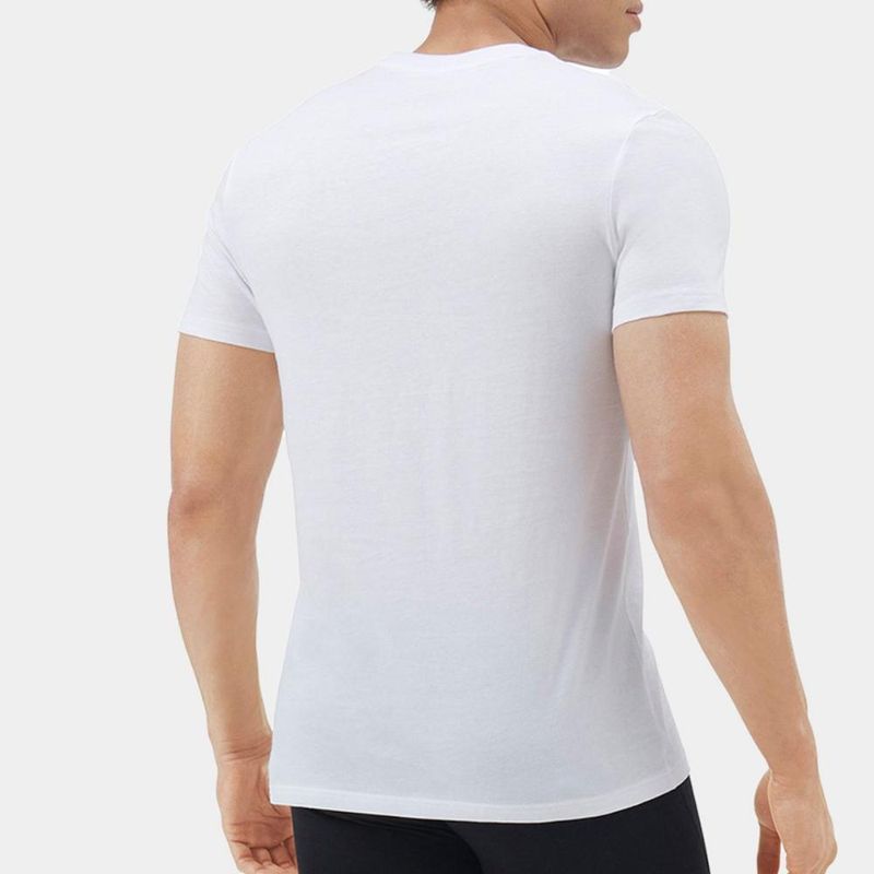 Kit camiseta adidas básicas 3 peças masculino