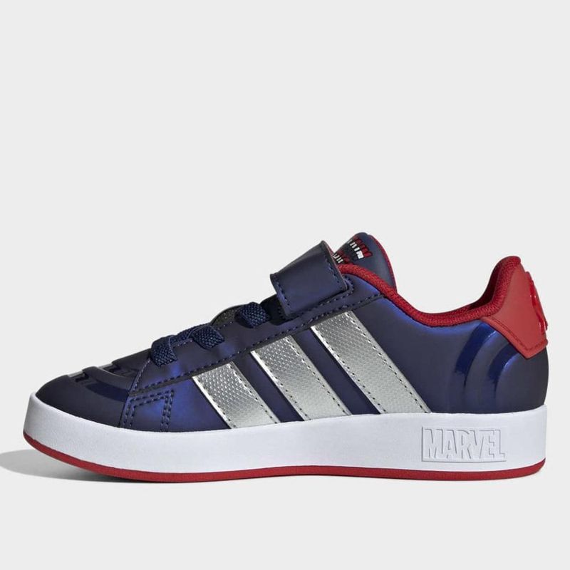 Tênis infantil adidas grand court capitão américa