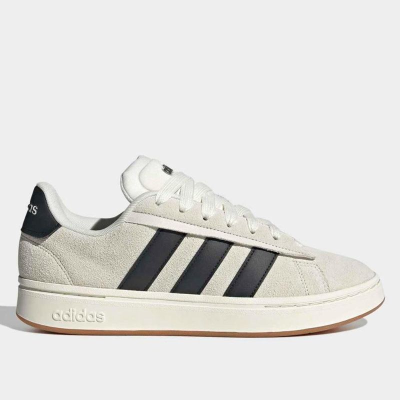 Tênis couro adidas grand court alpha masculino