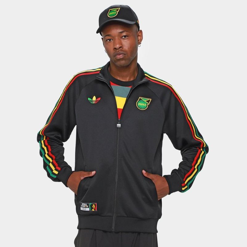 Jaqueta seleção jamaica 2026 adidas masculina