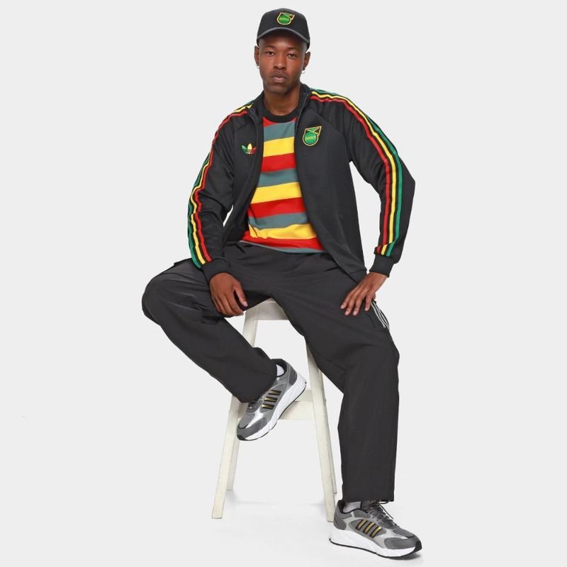 Jaqueta seleção jamaica 2026 adidas masculina