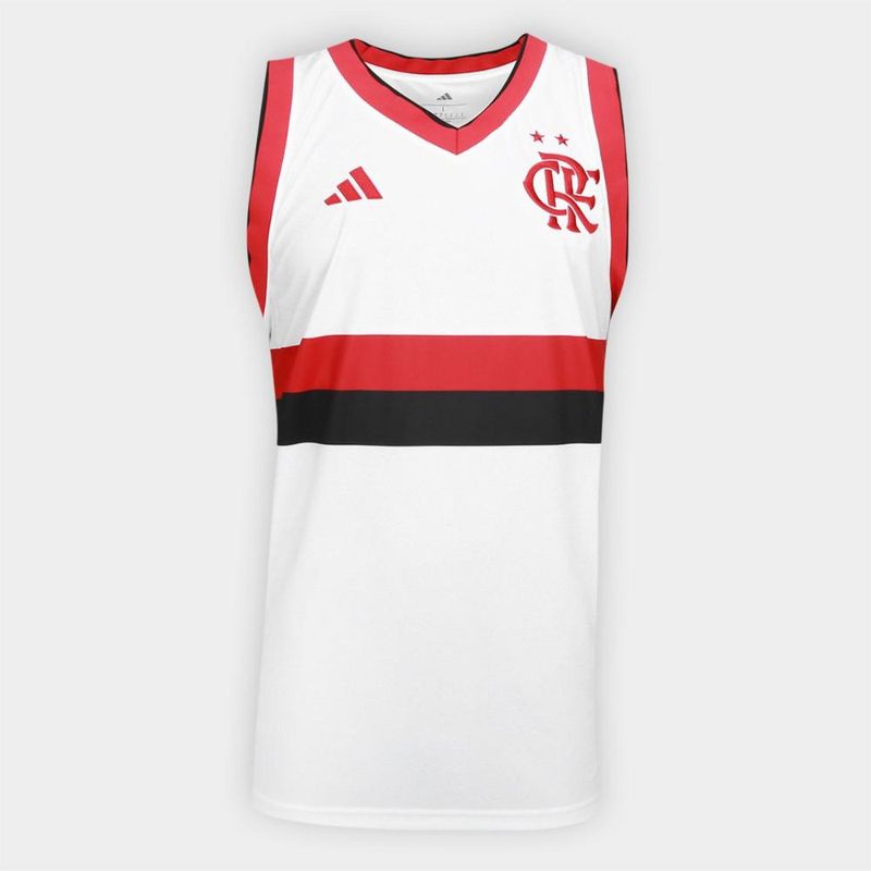 Regata basquete flamengo ii 26/27 s/n torcedor adidas masculina