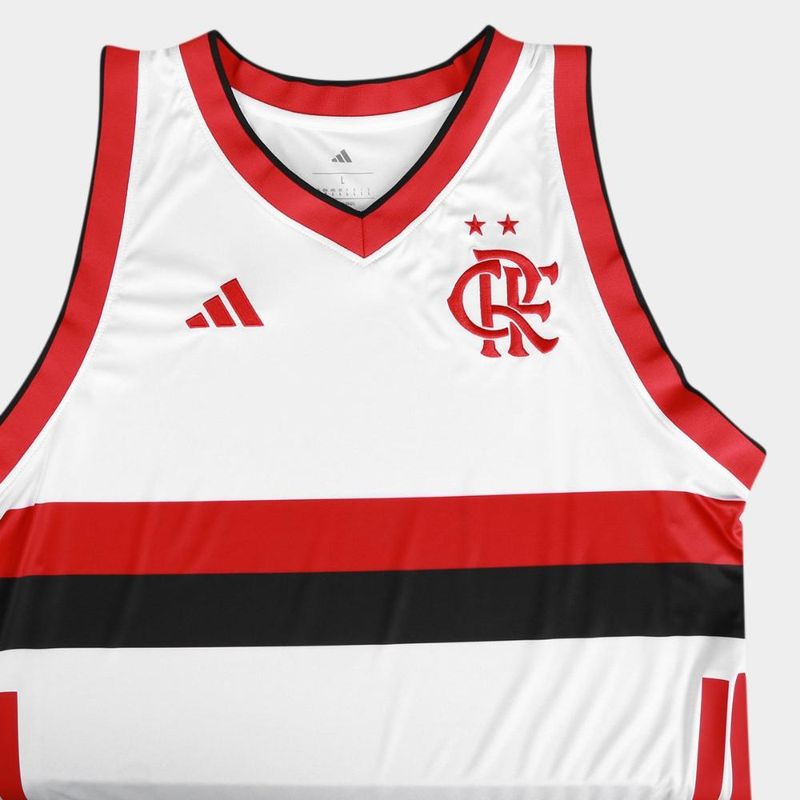 Regata basquete flamengo ii 26/27 s/n torcedor adidas masculina