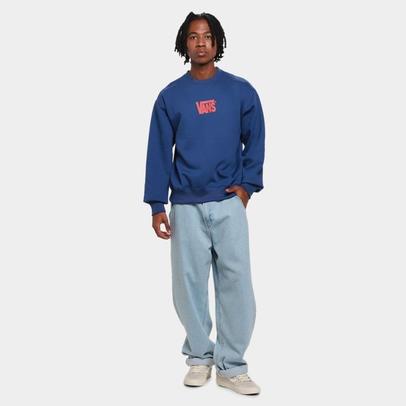 Moletom vans stretch logo masculino
