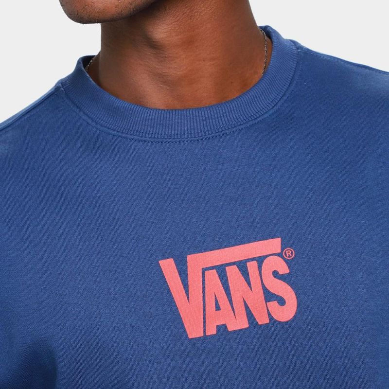 Moletom vans stretch logo masculino