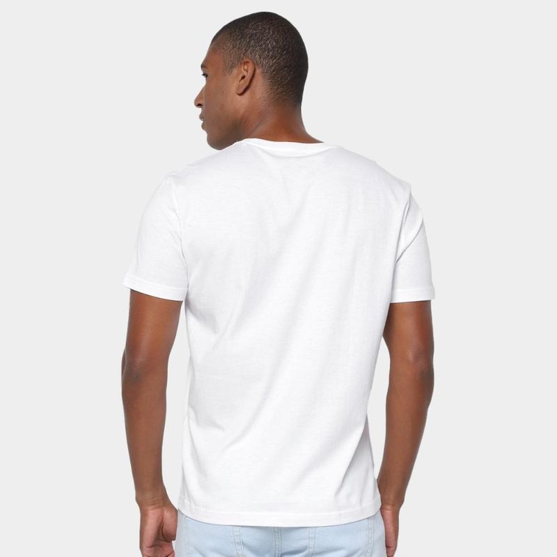 Kit camiseta calvin klein casual masculina - 2 peças