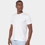 Kit camiseta calvin klein casual masculina - 2 peças