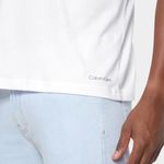Kit camiseta calvin klein casual masculina - 2 peças