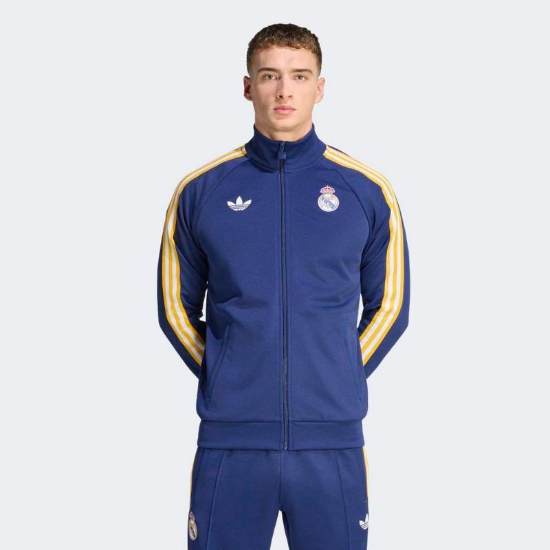 Jaqueta real madrid adidas originals masculina