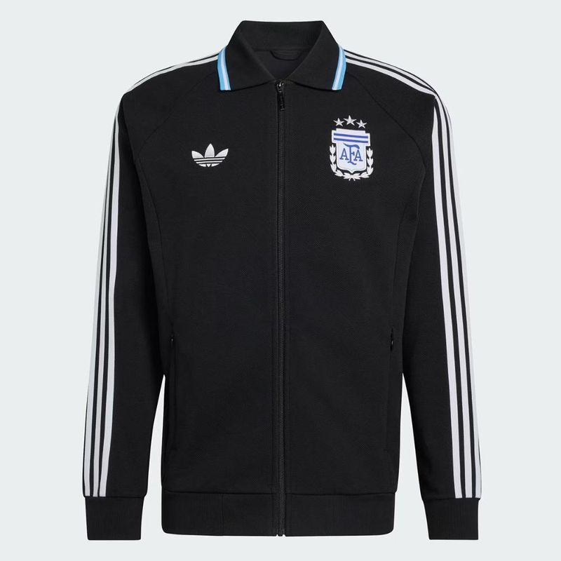 Jaqueta seleção argentina away 2026 hino adidas originals masculina