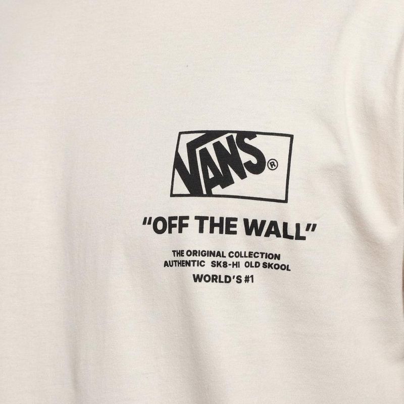 Camiseta vans stacked hi masculina