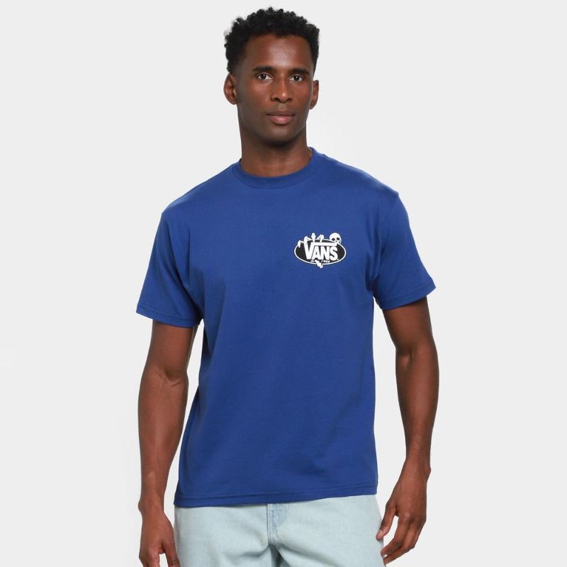 Camiseta vans show off masculina