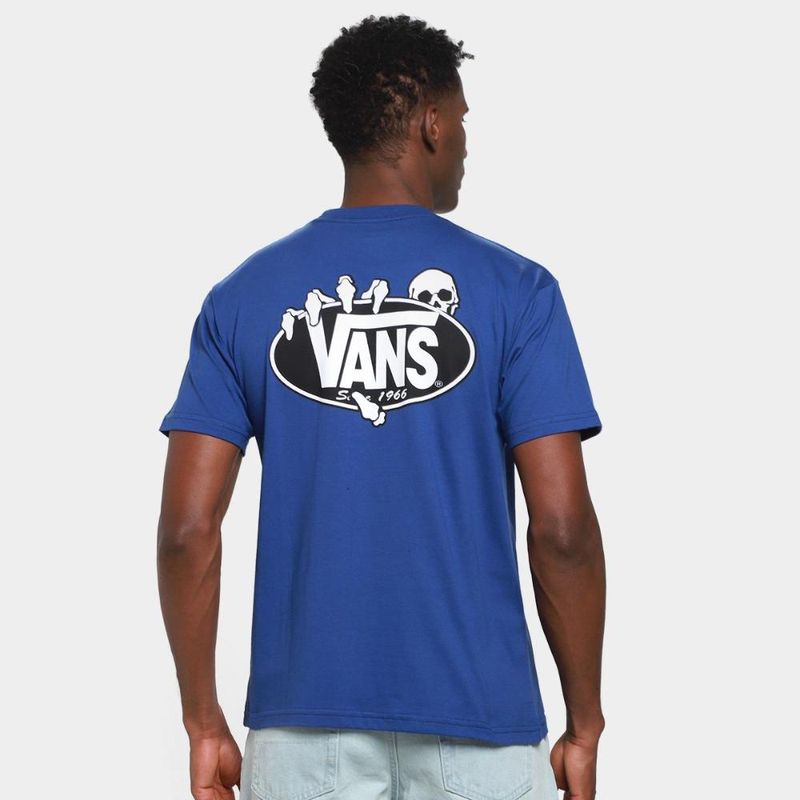 Camiseta vans show off masculina