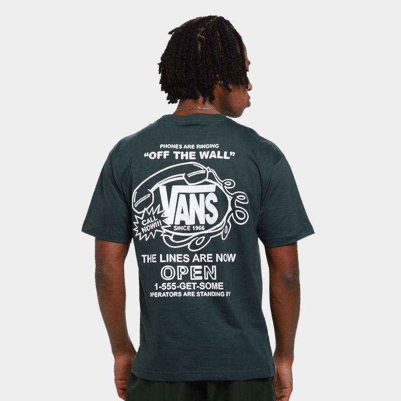 Camiseta vans hot lines masculina