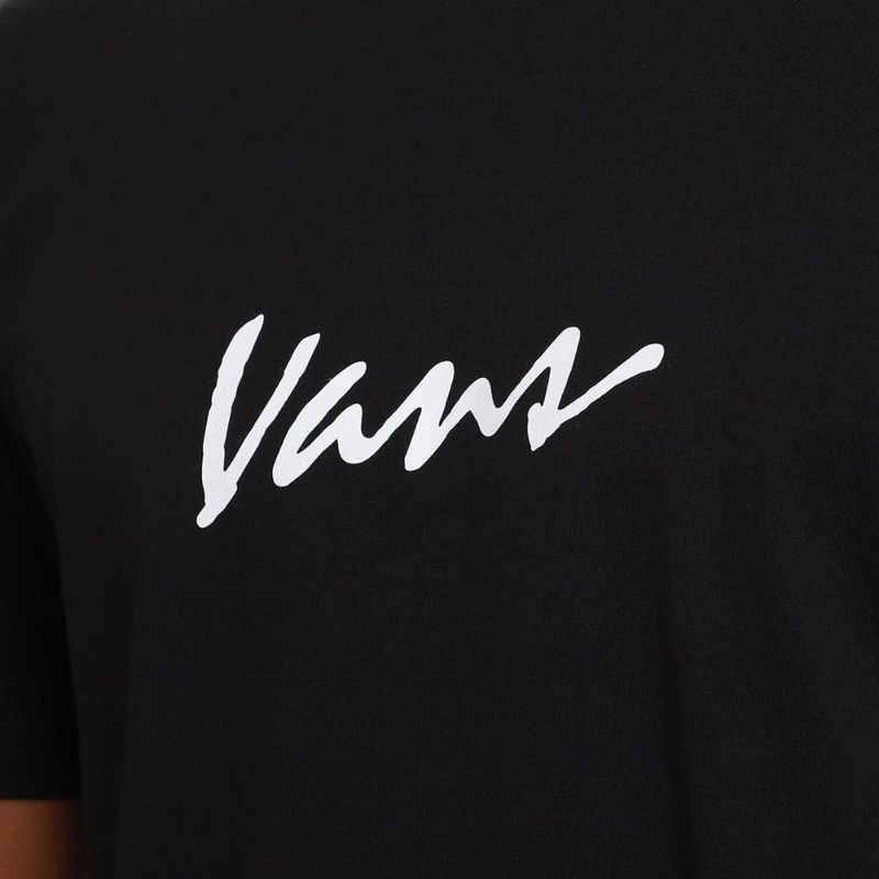 Camiseta vans classic script masculina