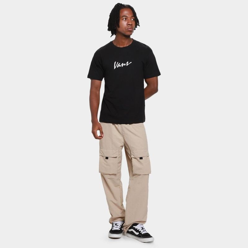Camiseta vans classic script masculina