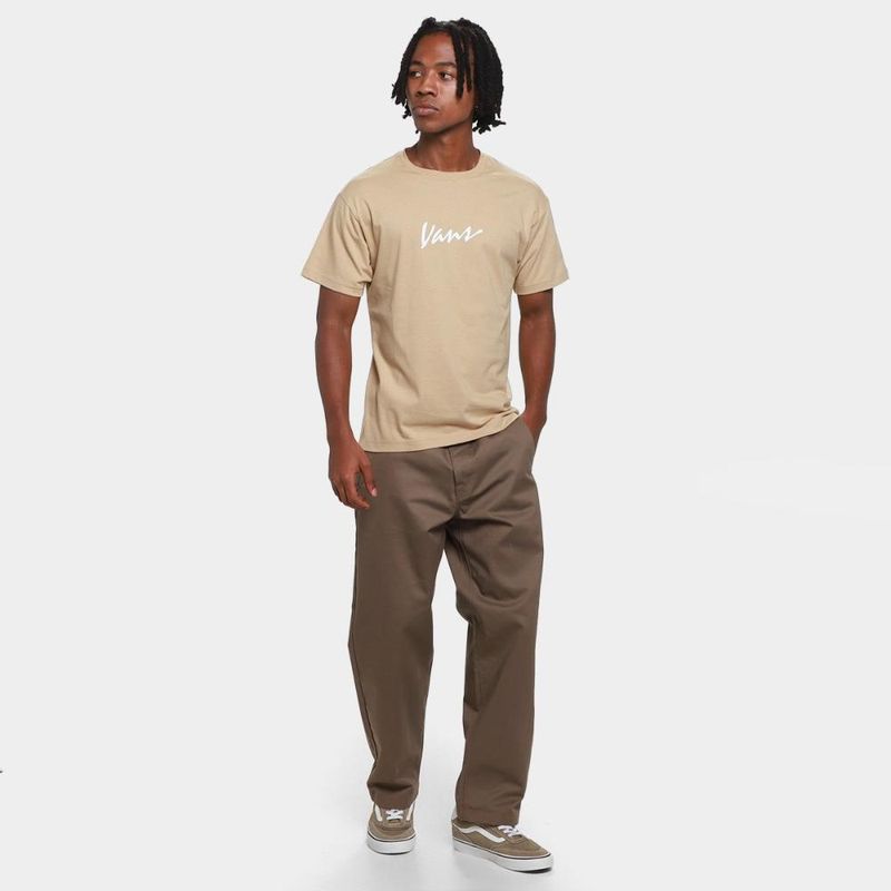 Camiseta vans classic script masculina
