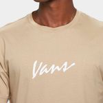 Camiseta vans classic script masculina