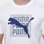 Camiseta puma graphic wording masculina