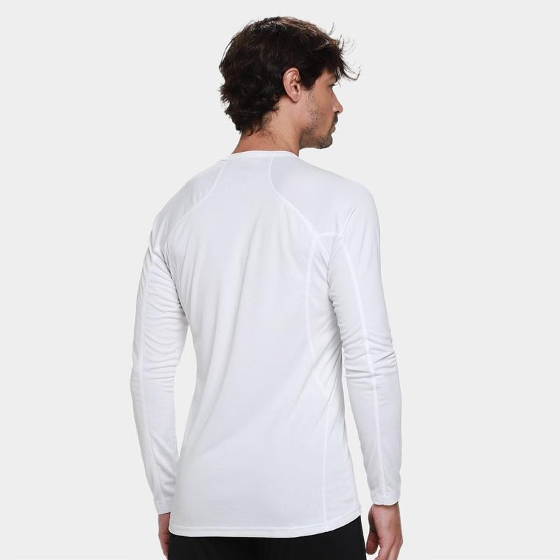 Camiseta segunda pele the nort face light crew masculina