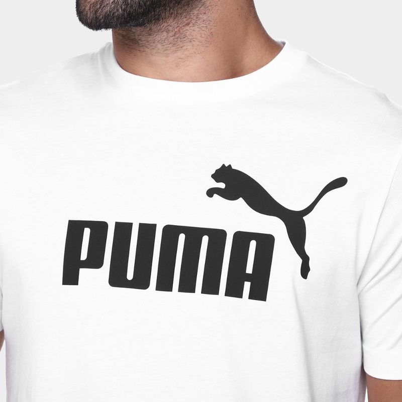 Camiseta puma no 1 logo masculina